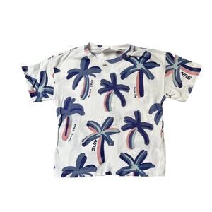 Zara Palm Tree Graphic Tee Size 18-24m